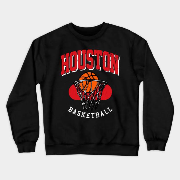 Houston Rockets Pullover Crewneck Sweatshirt V14
