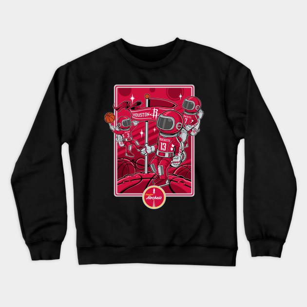Houston Rockets Pullover Crewneck Sweatshirt V24