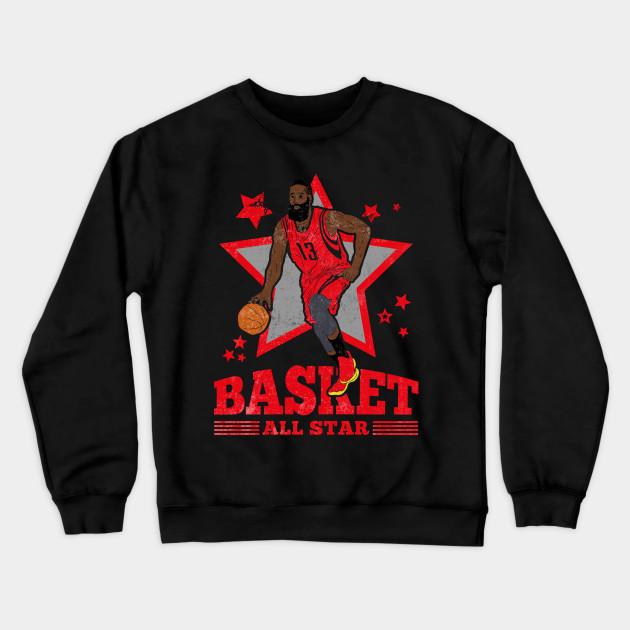 Houston Rockets Pullover Crewneck Sweatshirt V32
