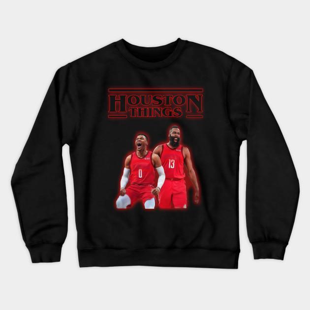 Houston Rockets Pullover Crewneck Sweatshirt V8