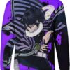 Iguro Obanai - Demon Slayer - Kimetsu No Yaiba 3D Crewneck Sweatshirt V2