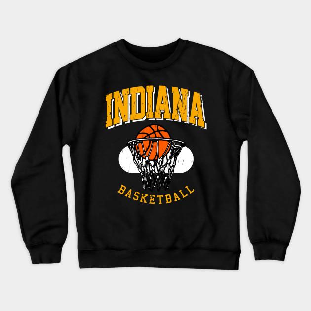 Indiana Pacers Pullover Crewneck Sweatshirt V1