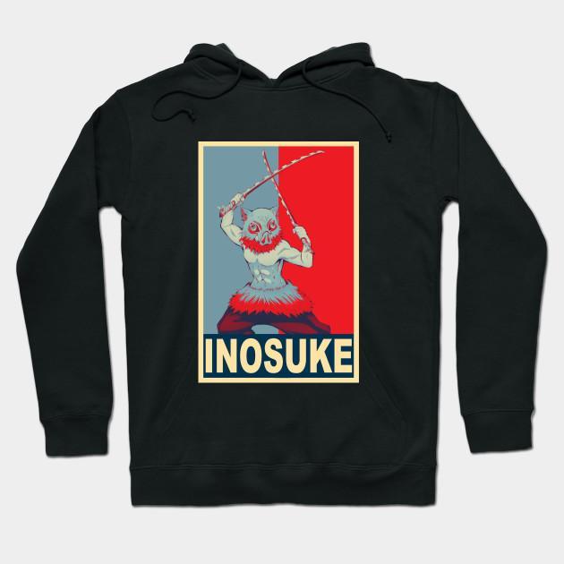 Inosuke Hashibira - Demon Slayer - Kimetsu No Yaiba Pullover Hoodie Sweatshirt V1