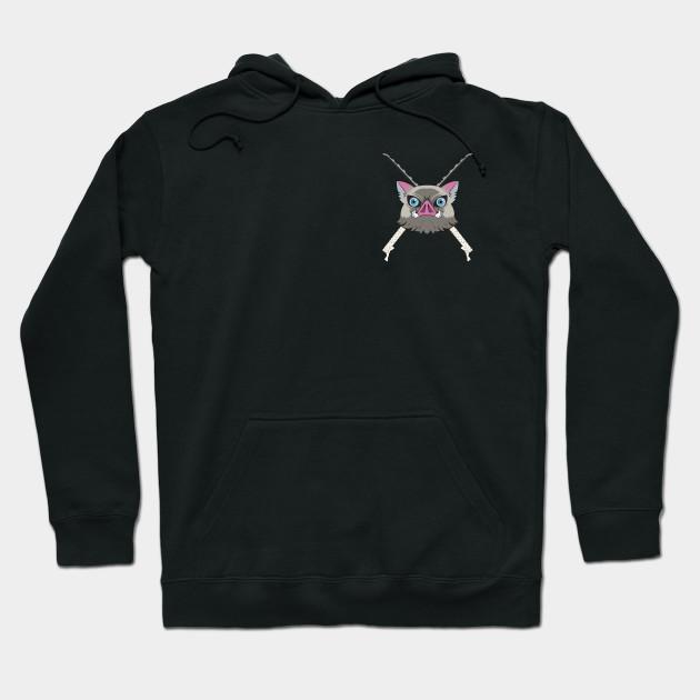 Inosuke Hashibira - Demon Slayer - Kimetsu No Yaiba Pullover Hoodie Sweatshirt V11