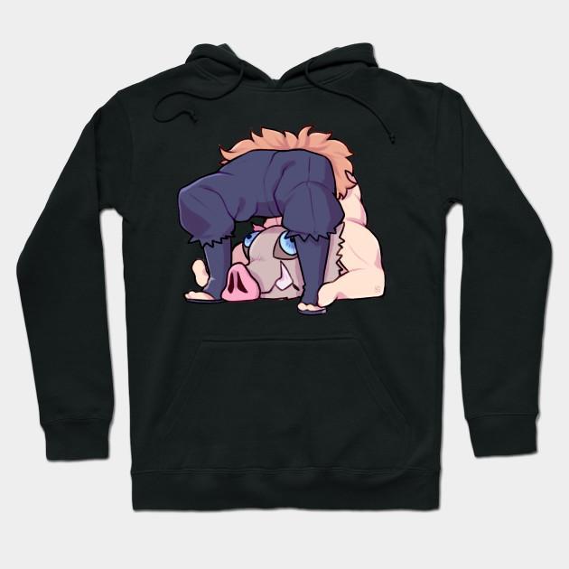 Inosuke Hashibira - Demon Slayer - Kimetsu No Yaiba Pullover Hoodie Sweatshirt V14