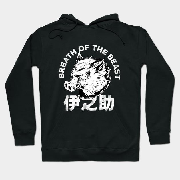 Inosuke Hashibira - Demon Slayer - Kimetsu No Yaiba Pullover Hoodie Sweatshirt V2