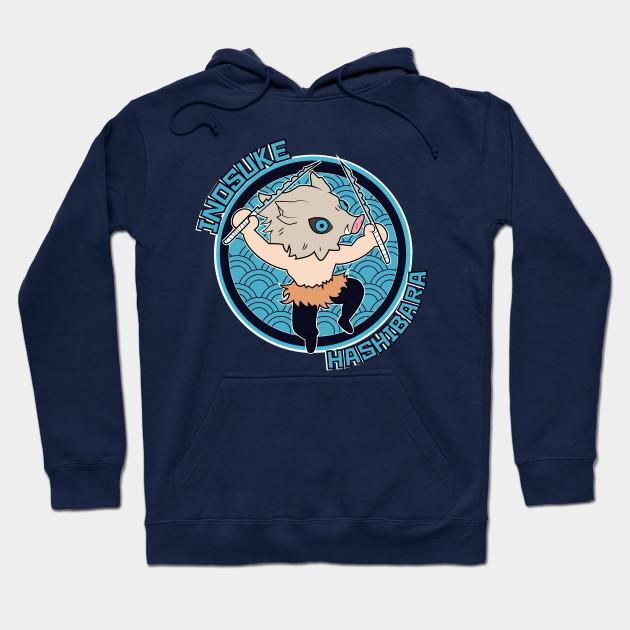 Inosuke Hashibira - Demon Slayer - Kimetsu No Yaiba Pullover Hoodie Sweatshirt V28