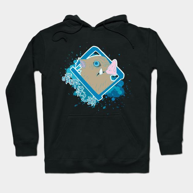 Inosuke Hashibira - Demon Slayer - Kimetsu No Yaiba Pullover Hoodie Sweatshirt V32