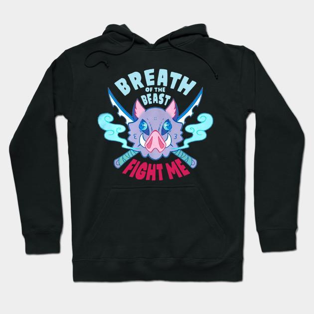 Inosuke Hashibira - Demon Slayer - Kimetsu No Yaiba Pullover Hoodie Sweatshirt V35