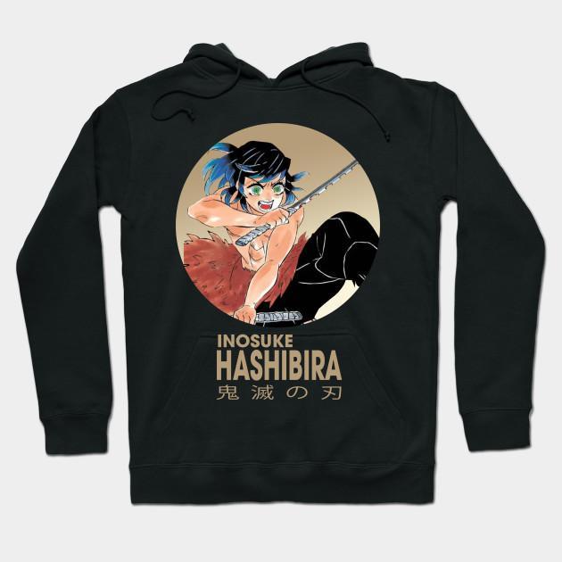 Inosuke Hashibira - Demon Slayer - Kimetsu No Yaiba Pullover Hoodie Sweatshirt V39