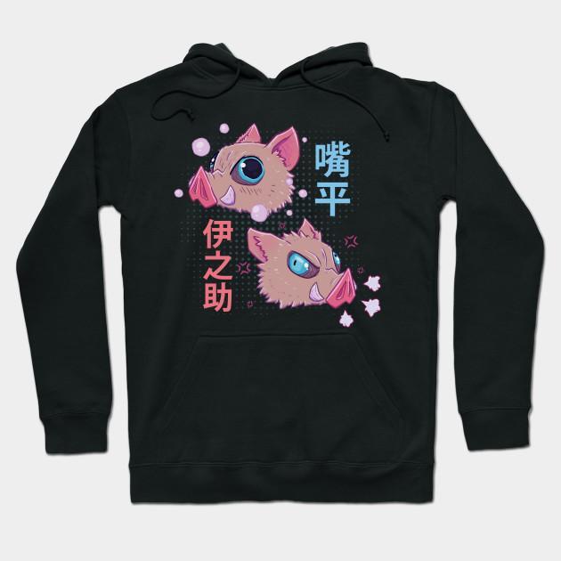 Inosuke Hashibira - Demon Slayer - Kimetsu No Yaiba Pullover Hoodie Sweatshirt V40