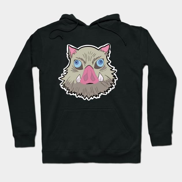 Inosuke Hashibira - Demon Slayer - Kimetsu No Yaiba Pullover Hoodie Sweatshirt V5