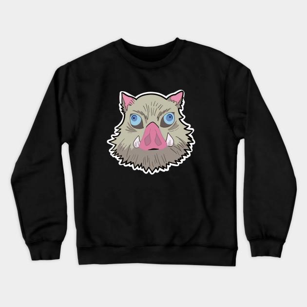Inosuke Hashibira - Demon Slayer - Kimetsu No Yaiba Pullover Hoodie Sweatshirt V5 - Image 2
