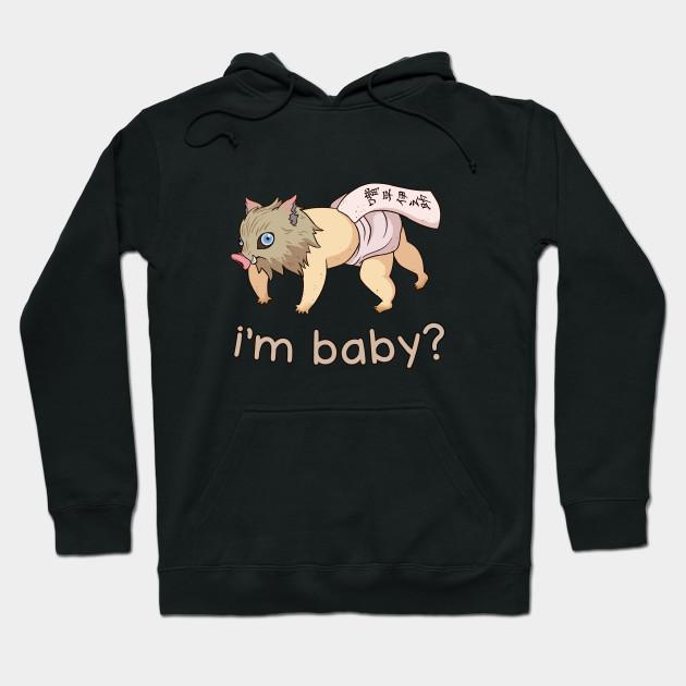 Inosuke Hashibira - Demon Slayer - Kimetsu No Yaiba Pullover Hoodie Sweatshirt V6