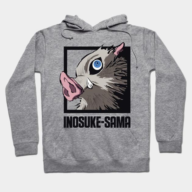 Inosuke Hashibira - Demon Slayer - Kimetsu No Yaiba Pullover Hoodie Sweatshirt V8
