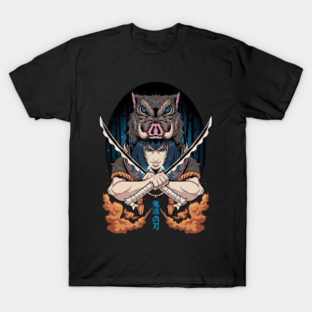 Inosuke Hashibira - Demon Slayer - Kimetsu No Yaiba T-Shirt V20