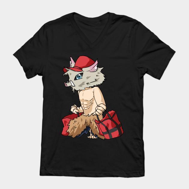 Inosuke Hashibira - Demon Slayer - Kimetsu No Yaiba T-Shirt V24 - Image 2