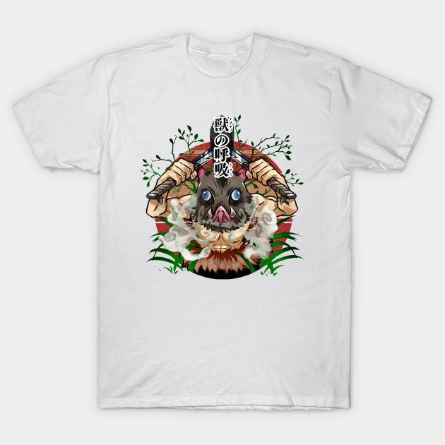 Inosuke Hashibira - Demon Slayer - Kimetsu No Yaiba T-Shirt V26