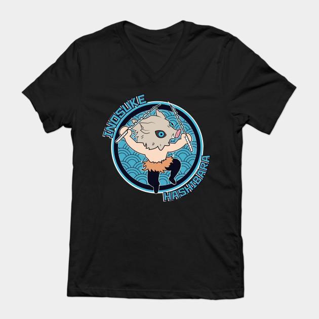 Inosuke Hashibira - Demon Slayer - Kimetsu No Yaiba T-Shirt V30 - Image 2