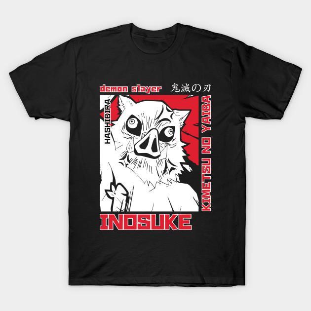 Inosuke Hashibira - Demon Slayer - Kimetsu No Yaiba T-Shirt V35