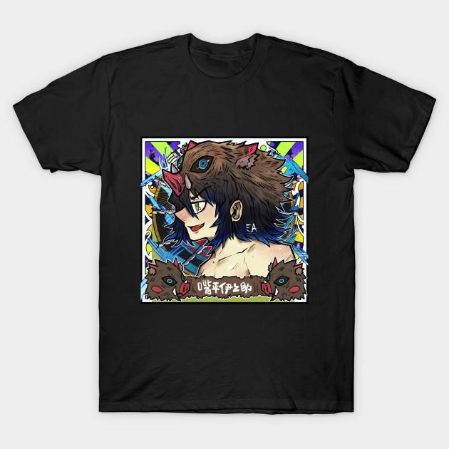 Inosuke Hashibira - Demon Slayer - Kimetsu No Yaiba T-Shirt V38