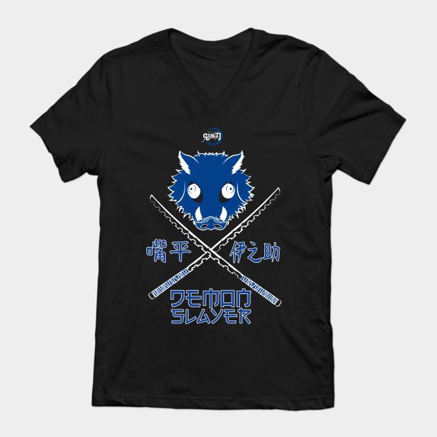 Inosuke Hashibira - Demon Slayer - Kimetsu No Yaiba T-Shirt V39 - Image 2