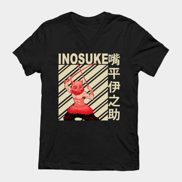 Inosuke Hashibira - Demon Slayer - Kimetsu No Yaiba T-Shirt V4 - Image 2