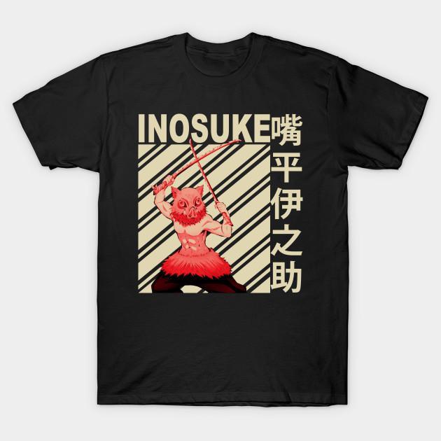 Inosuke Hashibira - Demon Slayer - Kimetsu No Yaiba T-Shirt V4