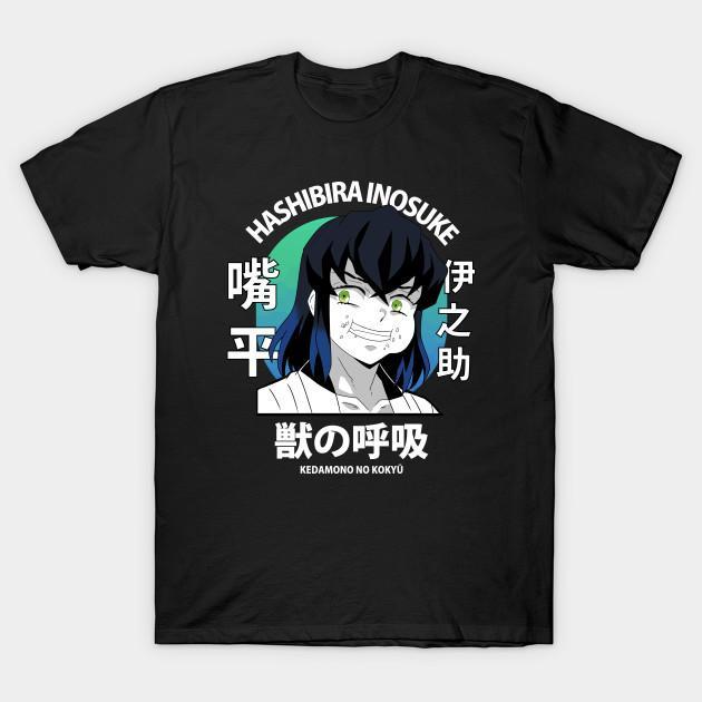 Inosuke Hashibira - Demon Slayer - Kimetsu No Yaiba T-Shirt V40