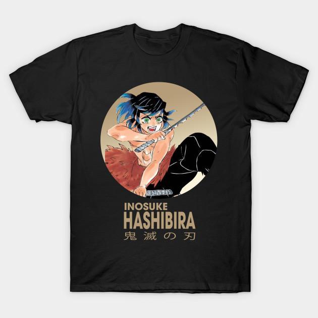 Inosuke Hashibira - Demon Slayer - Kimetsu No Yaiba T-Shirt V41