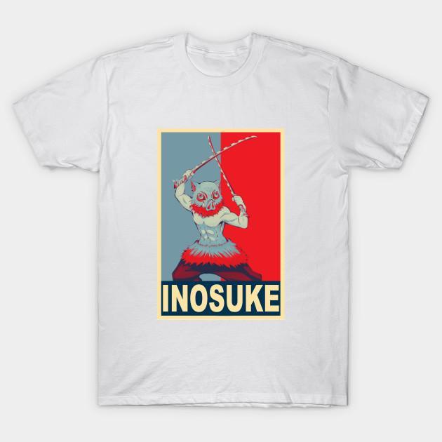 Inosuke Hashibira - Demon Slayer - Kimetsu No Yaiba T-Shirt V44