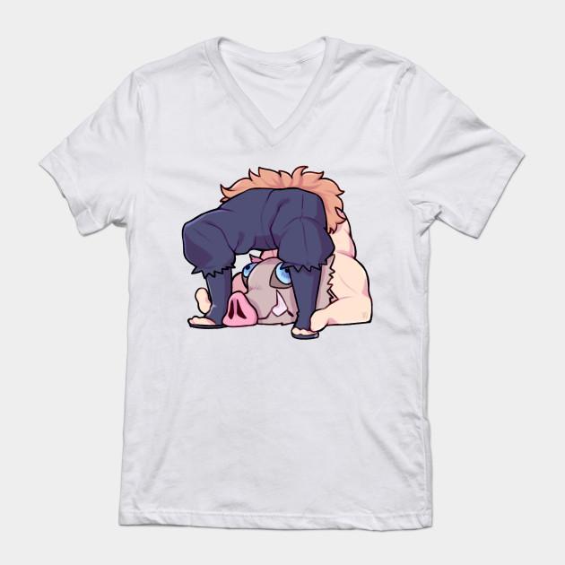 Inosuke Hashibira - Demon Slayer - Kimetsu No Yaiba T-Shirt V49 - Image 2