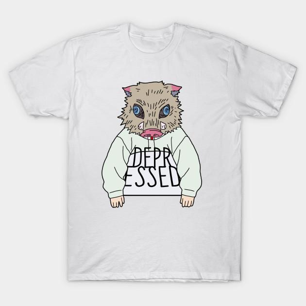 Inosuke Hashibira - Demon Slayer - Kimetsu No Yaiba T-Shirt V51