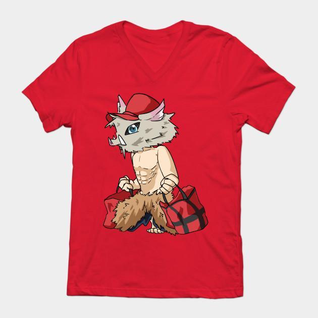 Inosuke Hashibira - Demon Slayer - Kimetsu No Yaiba T-Shirt V52 - Image 2