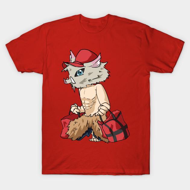 Inosuke Hashibira - Demon Slayer - Kimetsu No Yaiba T-Shirt V52