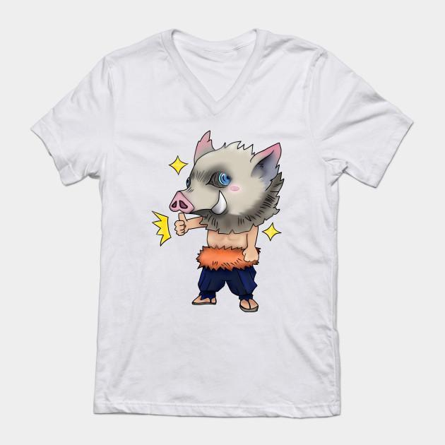 Inosuke Hashibira - Demon Slayer - Kimetsu No Yaiba T-Shirt V6 - Image 2