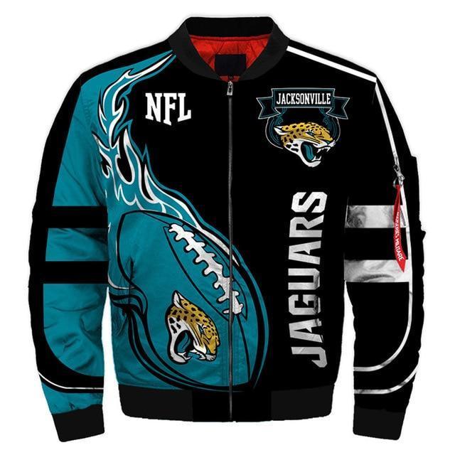 Jacksonville Jaguars 3D Bomber Jacket