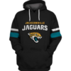 Jacksonville Jaguars Simple Logo 3D Printed Pullover Hoodie