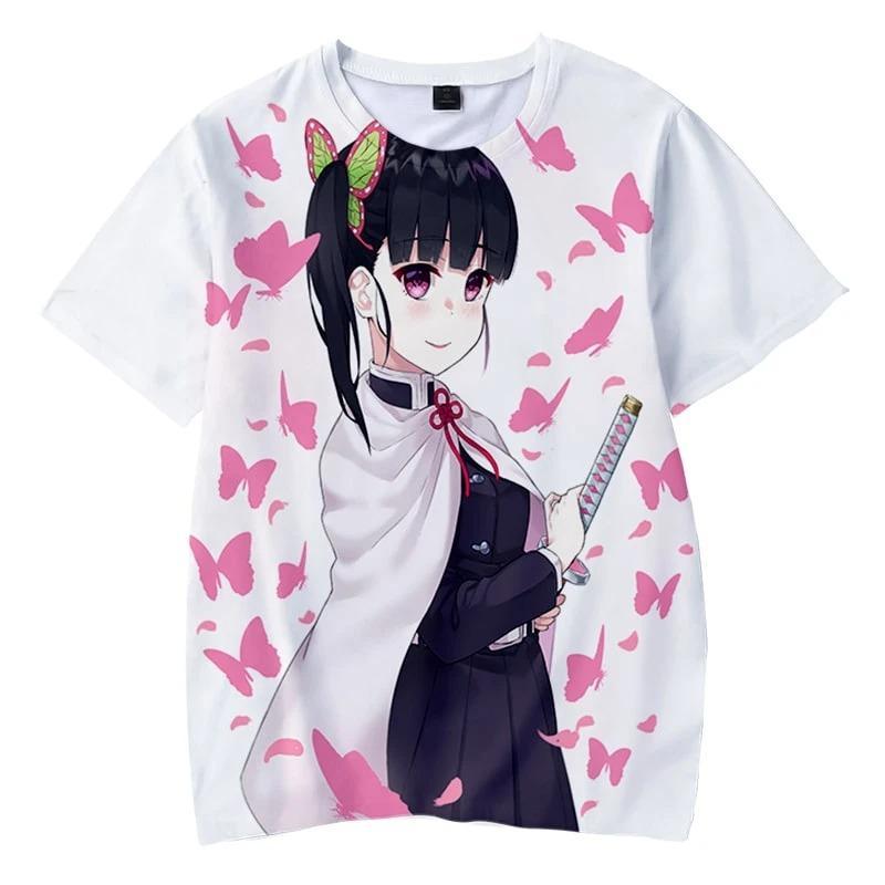 Kanao Tsuyuri - Demon Slayer - Kimetsu No Yaiba 3D T-Shirt V1