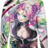 Kanroji Mitsuri - Demon Slayer - Kimetsu No Yaiba 3D Crewneck Sweatshirt V1