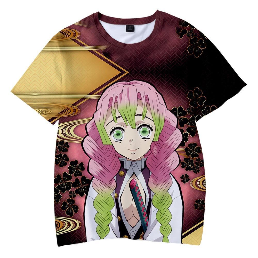 Kanroji Mitsuri - Demon Slayer - Kimetsu No Yaiba 3D T-Shirt V1