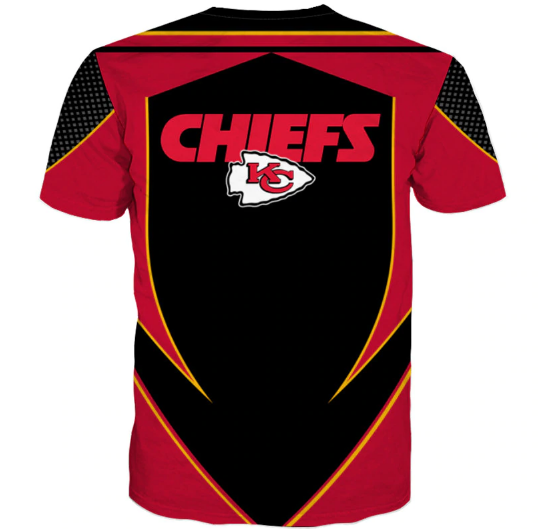 Kansas City Chiefs Logo 3D Printed T-Shirt - Image 2