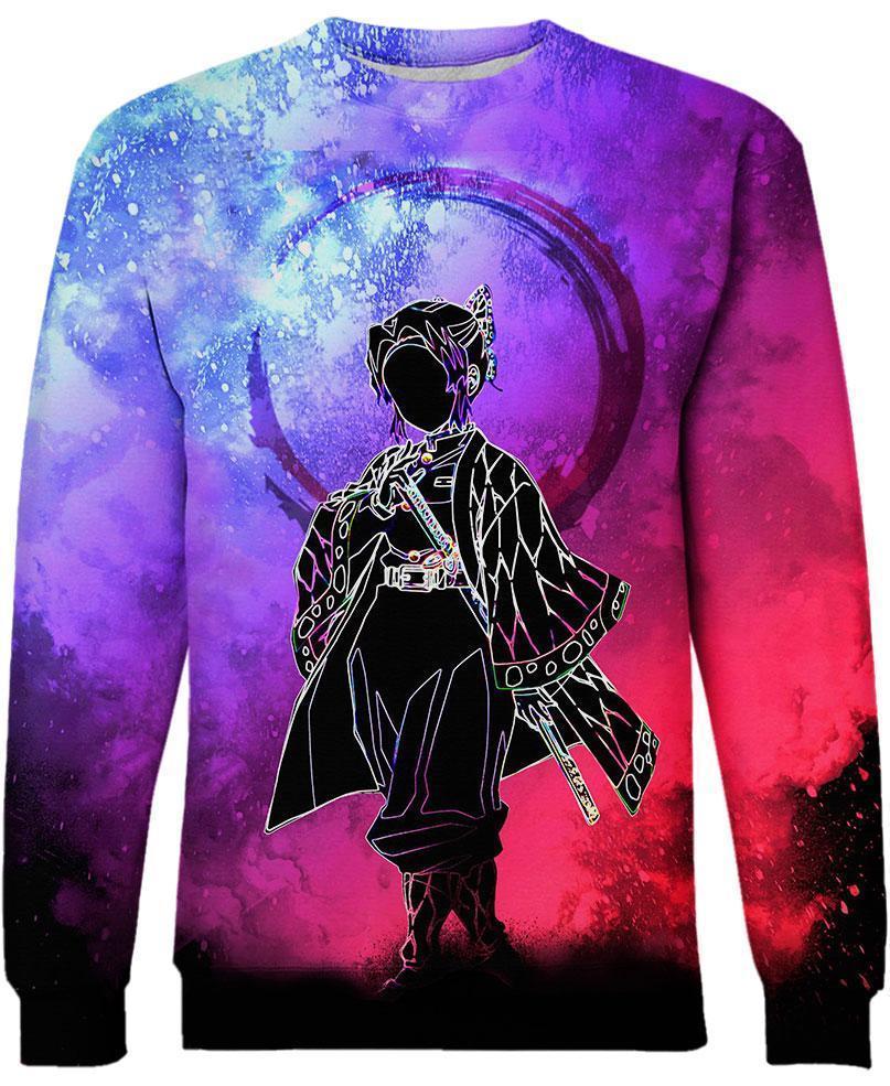 Kochou Shinobu - Demon Slayer - Kimetsu No Yaiba 3D Crewneck Sweatshirt V4