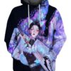 Kochou Shinobu - Demon Slayer - Kimetsu No Yaiba 3D Pullover Hoodie V3