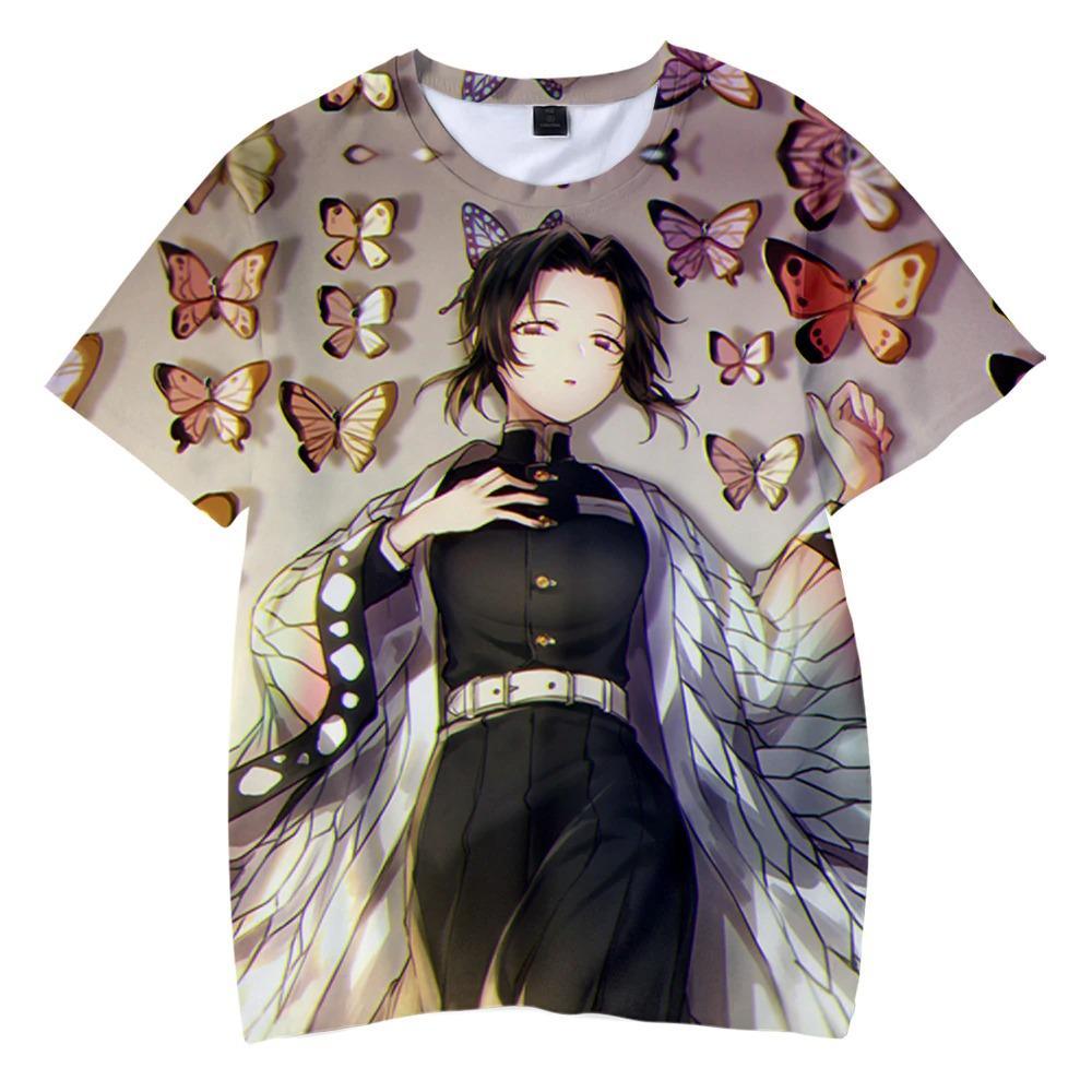 Kochou Shinobu - Demon Slayer - Kimetsu No Yaiba 3D T-Shirt V6