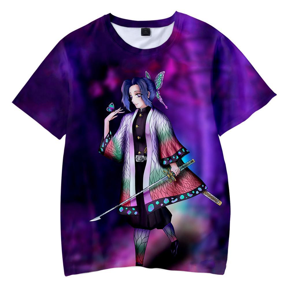 Kochou Shinobu - Demon Slayer - Kimetsu No Yaiba 3D T-Shirt V9