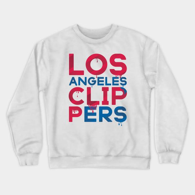 LA Clippers Pullover Crewneck Sweatshirt V10 - Image 2