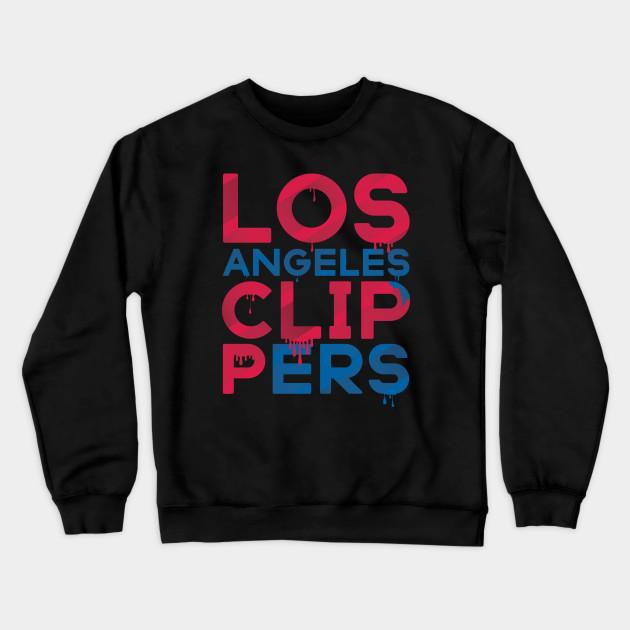 LA Clippers Pullover Crewneck Sweatshirt V10