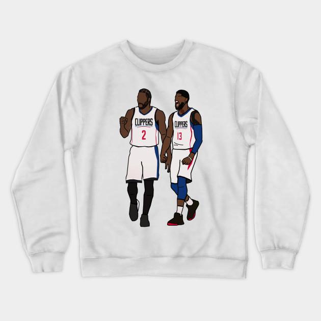 LA Clippers Pullover Crewneck Sweatshirt V11 - Image 2