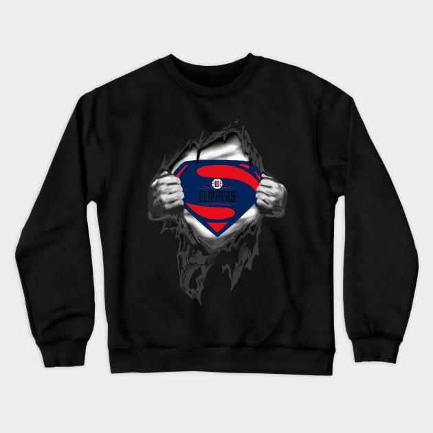 LA Clippers Pullover Crewneck Sweatshirt V14